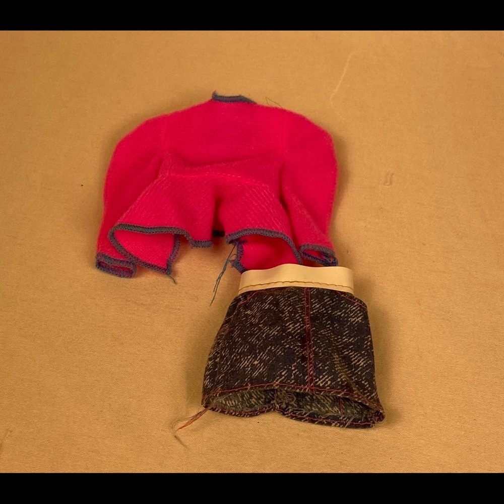Genuine Barbie Top & Skirt Doll Clothes